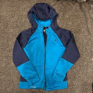 Boys Russell zip up hooded sweatshirt